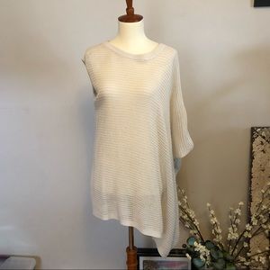 All Saints cream net tunic